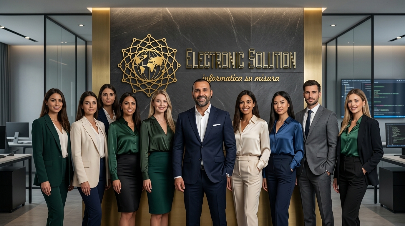 Il laboratorio di Electronic Solution — informatica su misura dal 2015